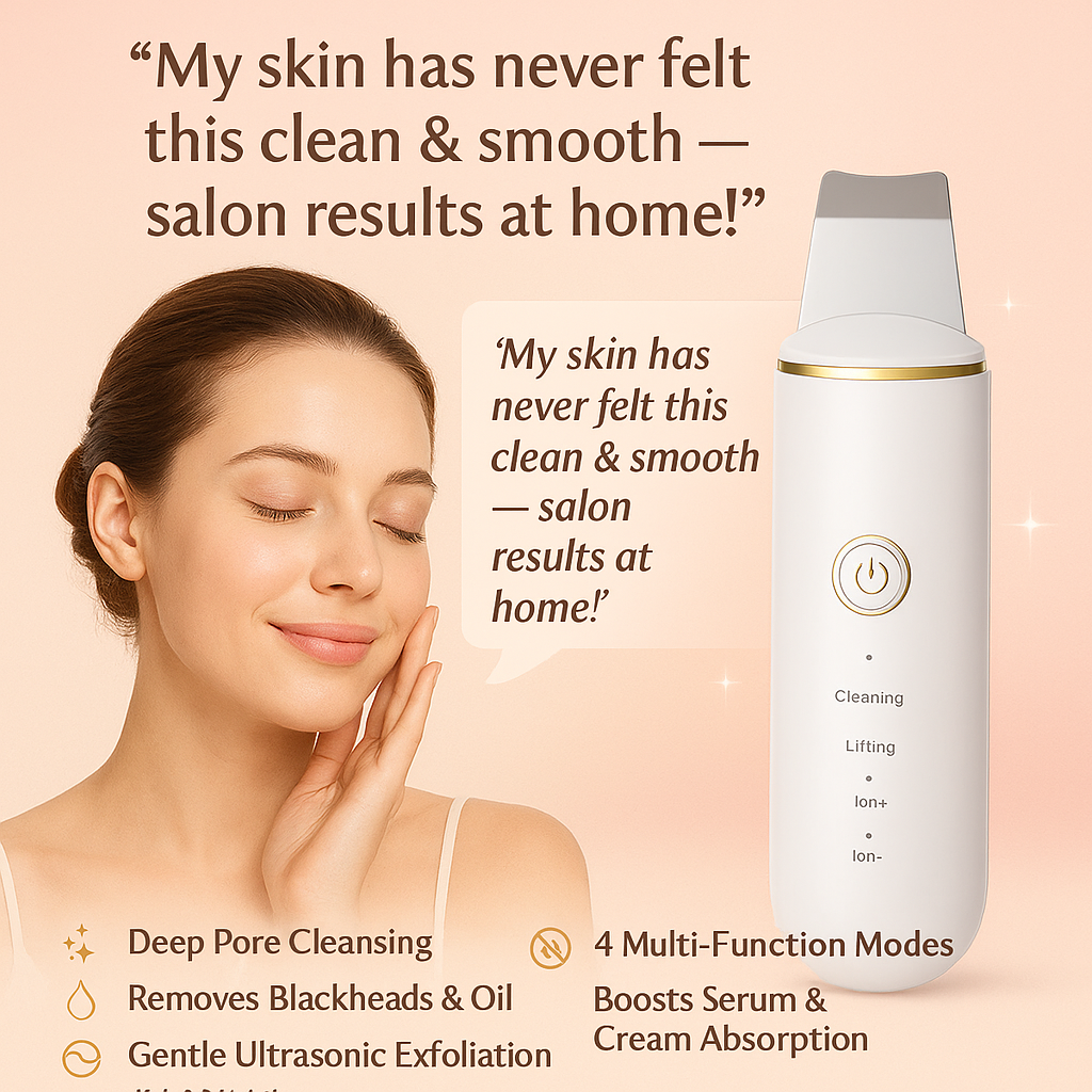 GlowSonic™ - facial Scrubber