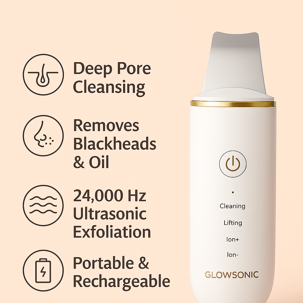 GlowSonic™ - facial Scrubber