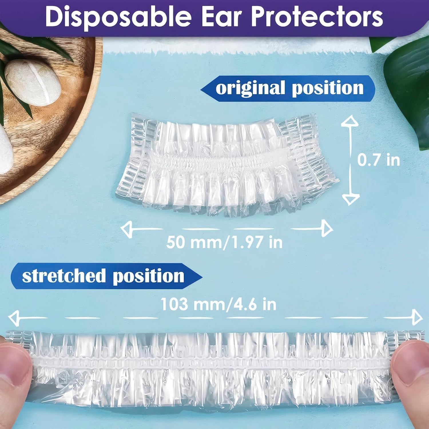 ClearSeal™ - 100 PCS Waterproof Ear Cover